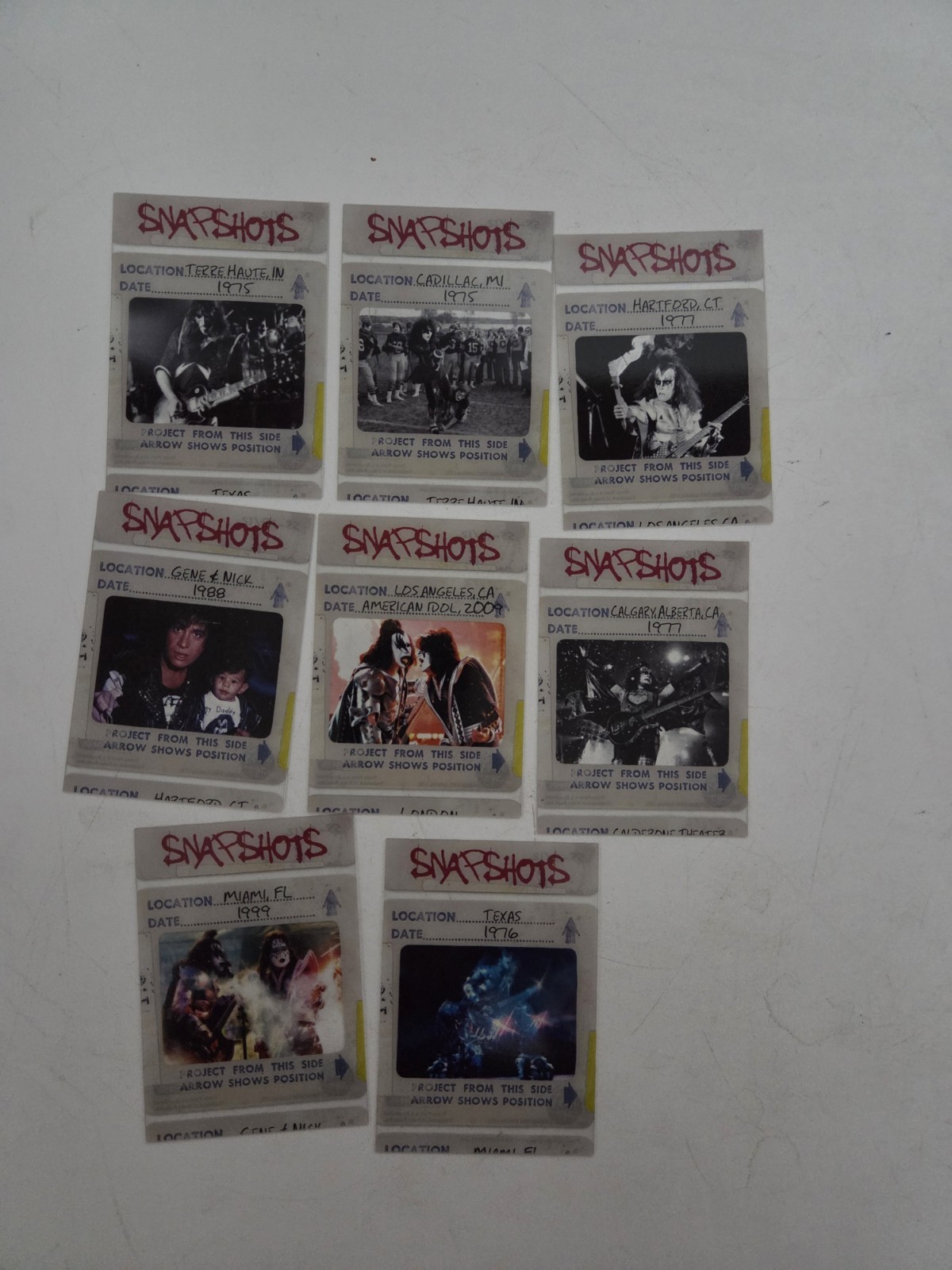 KISS 360 Lot of SnapShot Chase Cards