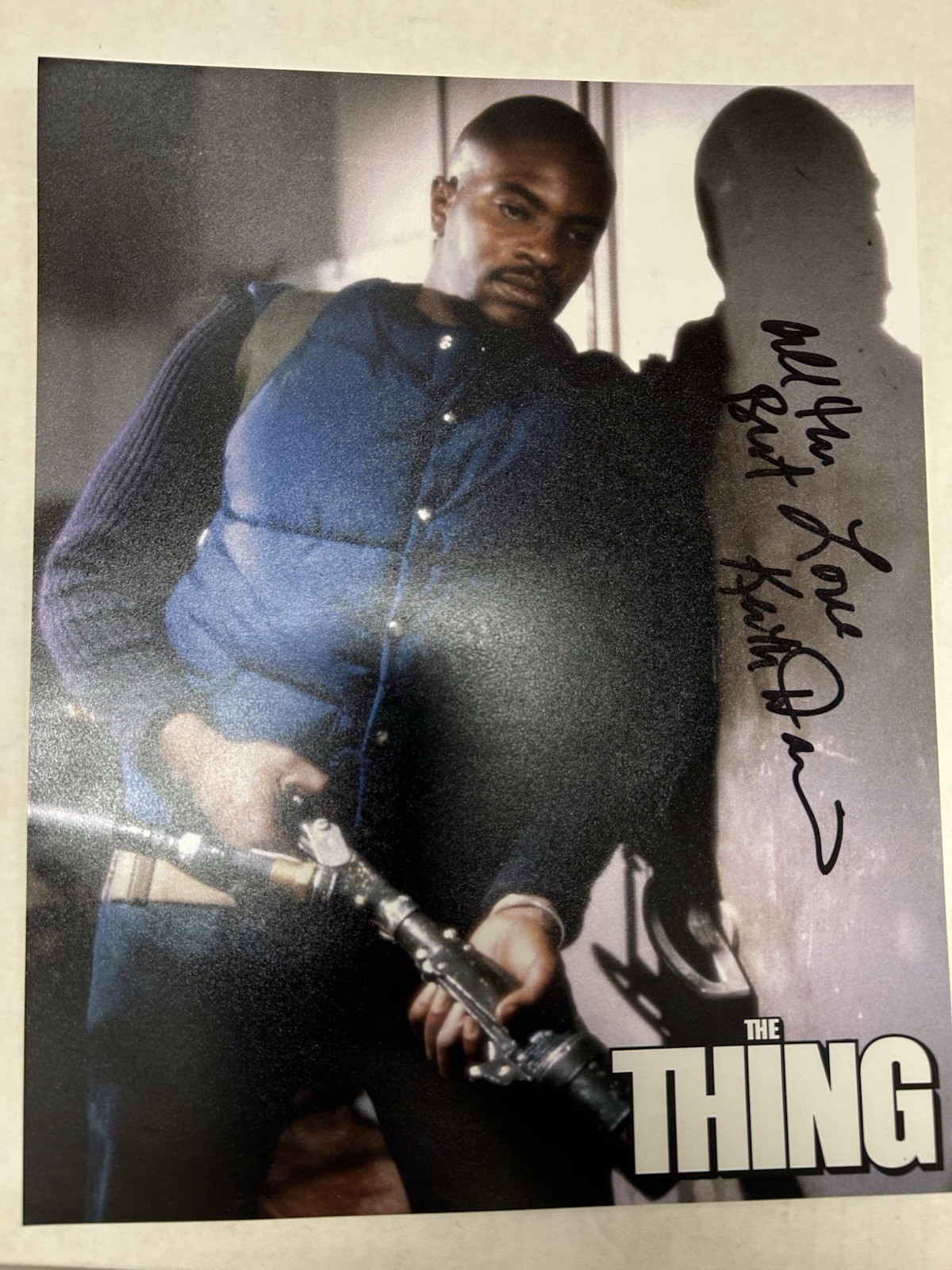 Keith David Authentic Signed 8×10 Movie Photo Autograph TheThing Spawn They Live