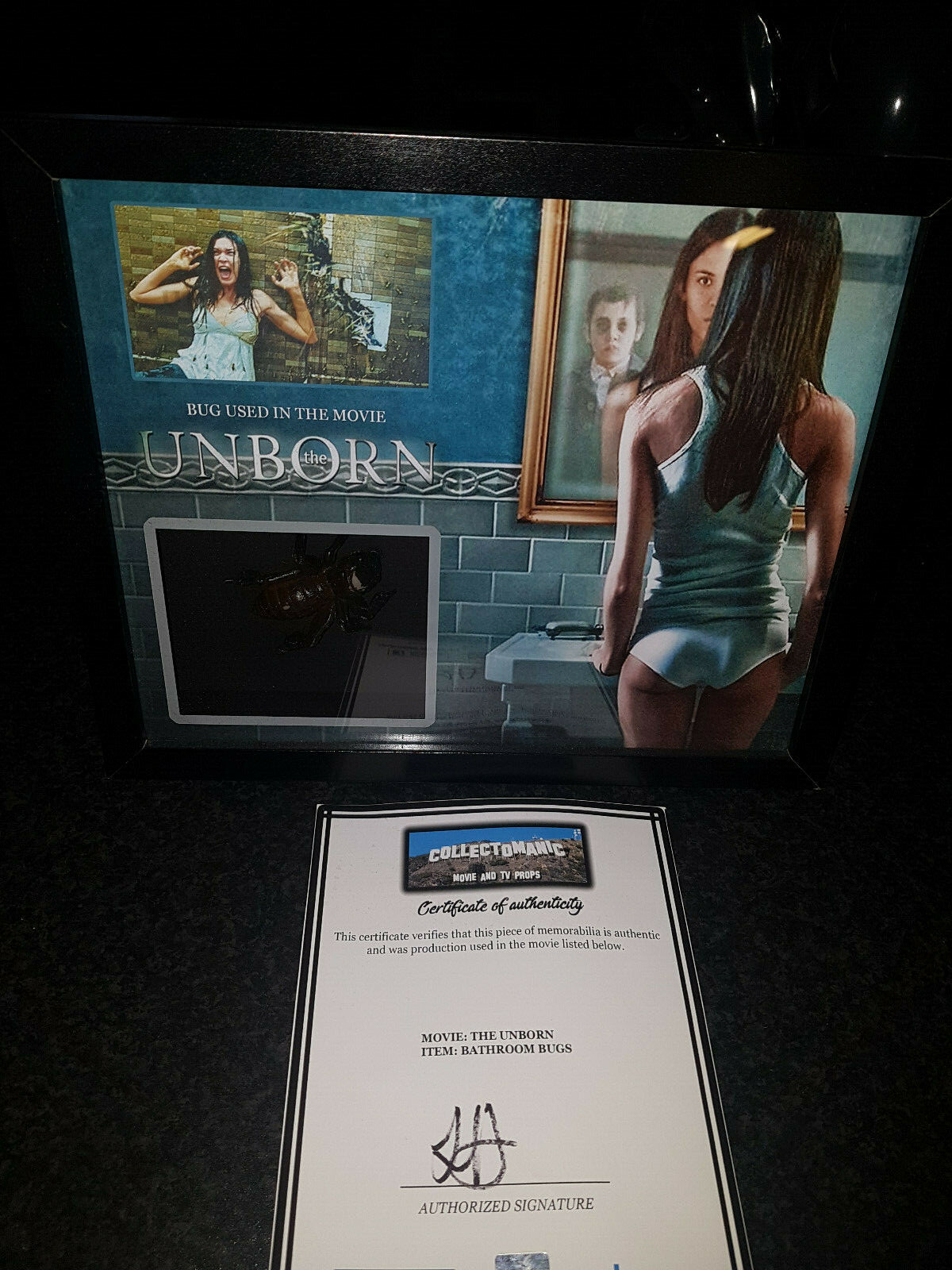 Extremely Rare! The Unborn Original Screen Used Bathroom Bug Insect Movie Prop