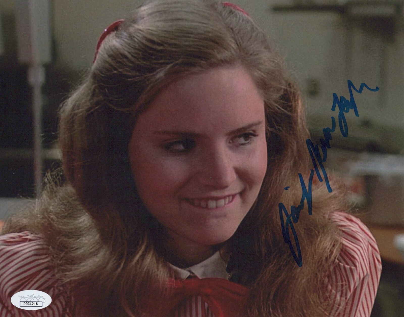 JENNIFER JASON LEIGH Signed Fast Times at Ridgemont High 8×10 Autograph JSA COA