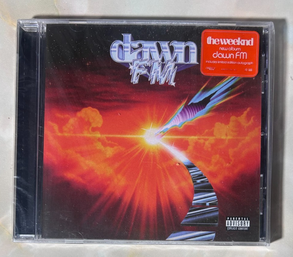 The Weeknd – Dawn FM Collector’s Edition 01 Signed CD Album Alternate Cover XO