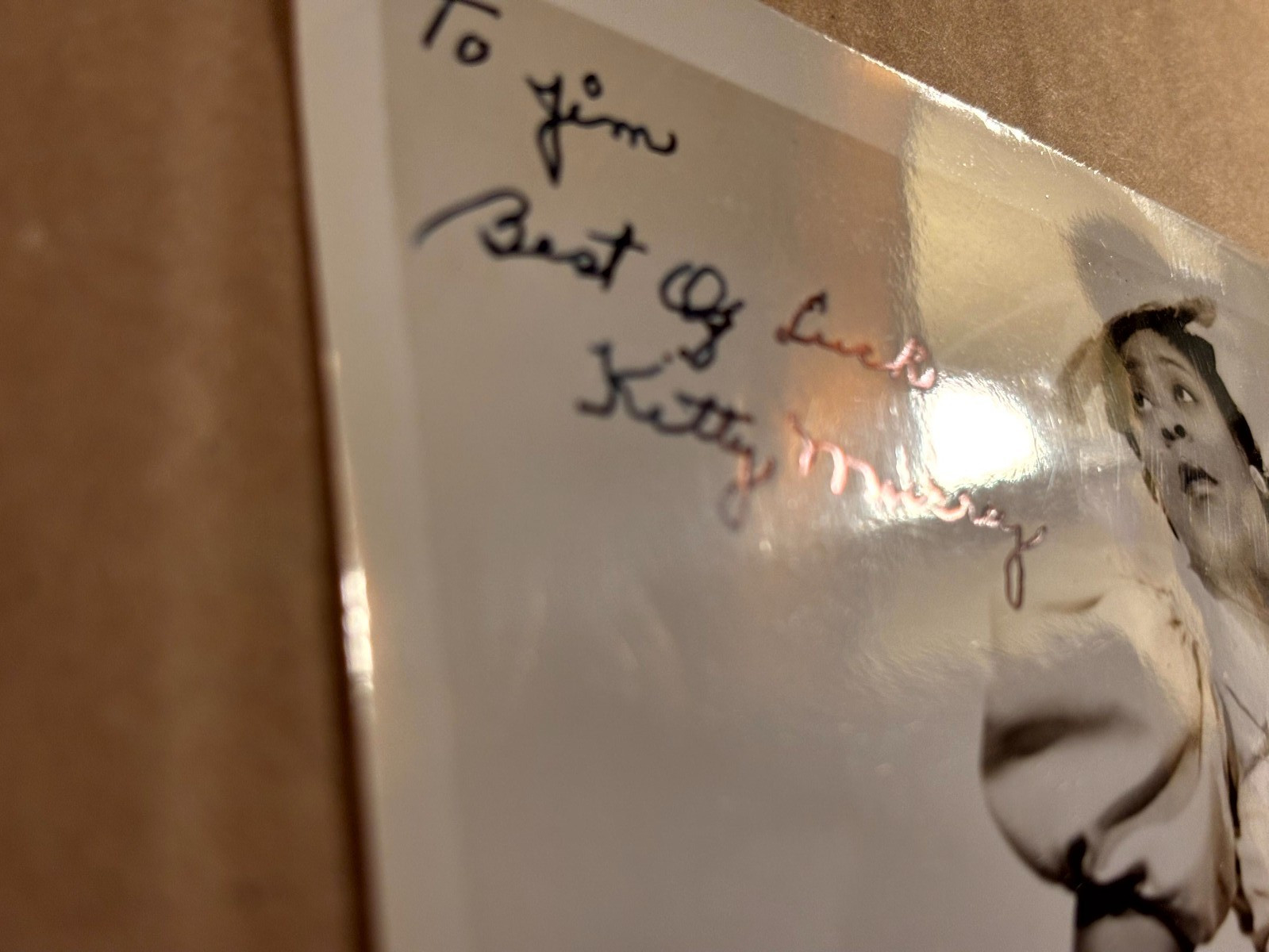 Kitty Murray Very Rare Early Autographed 8/10 Photo 40s Comic Dancer Jazz Lionel