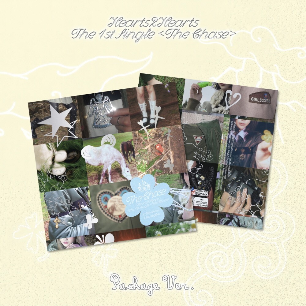 Hearts2Hearts – The Chase [Package Ver.] 1st Single Album