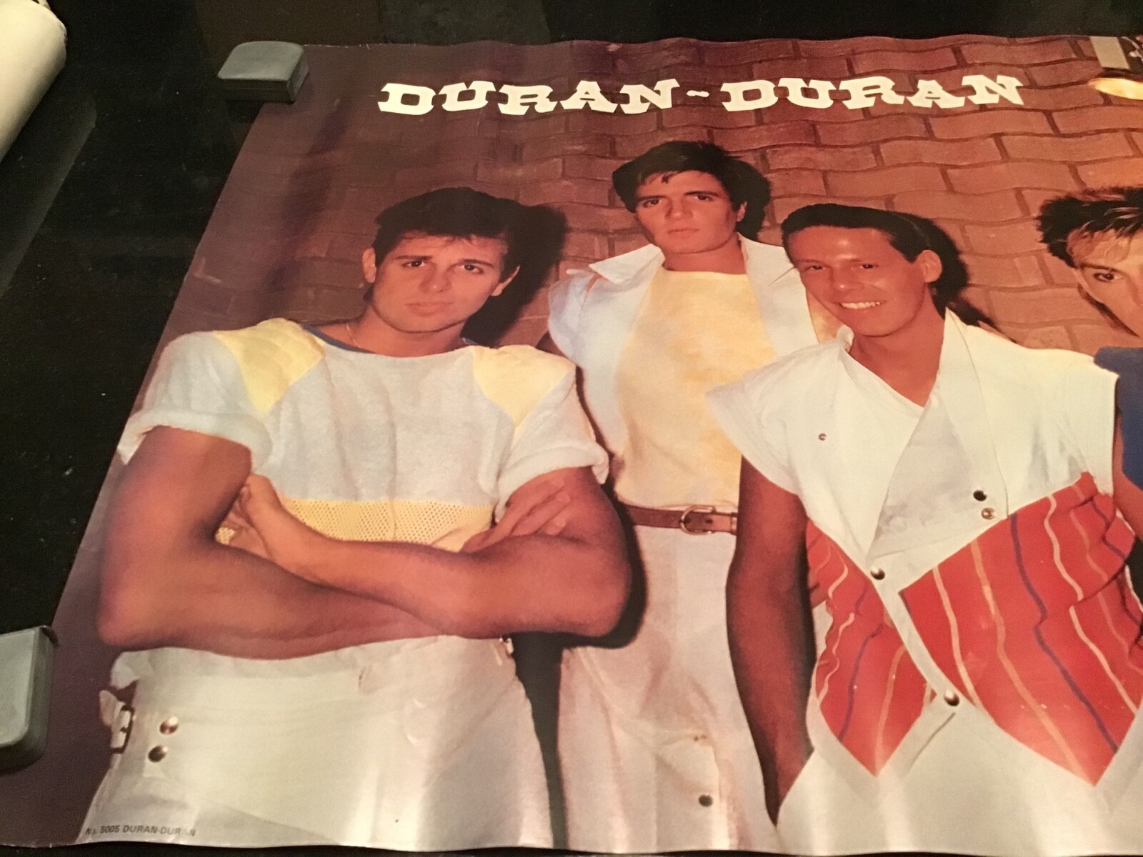 Original Poster: early DURAN DURAN — aprox 22 1/2 x 34″ — from Australia