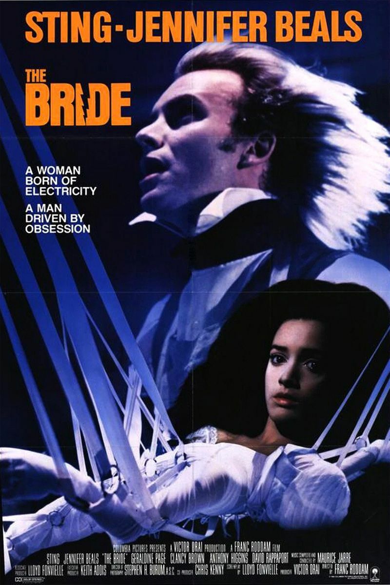 THE BRIDE / Lloyd Fonvielle 1984 Screenplay STING plays Frankenstein Horror Film