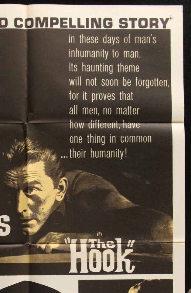 The Hook (1963) – original movie poster – Kirk Douglas