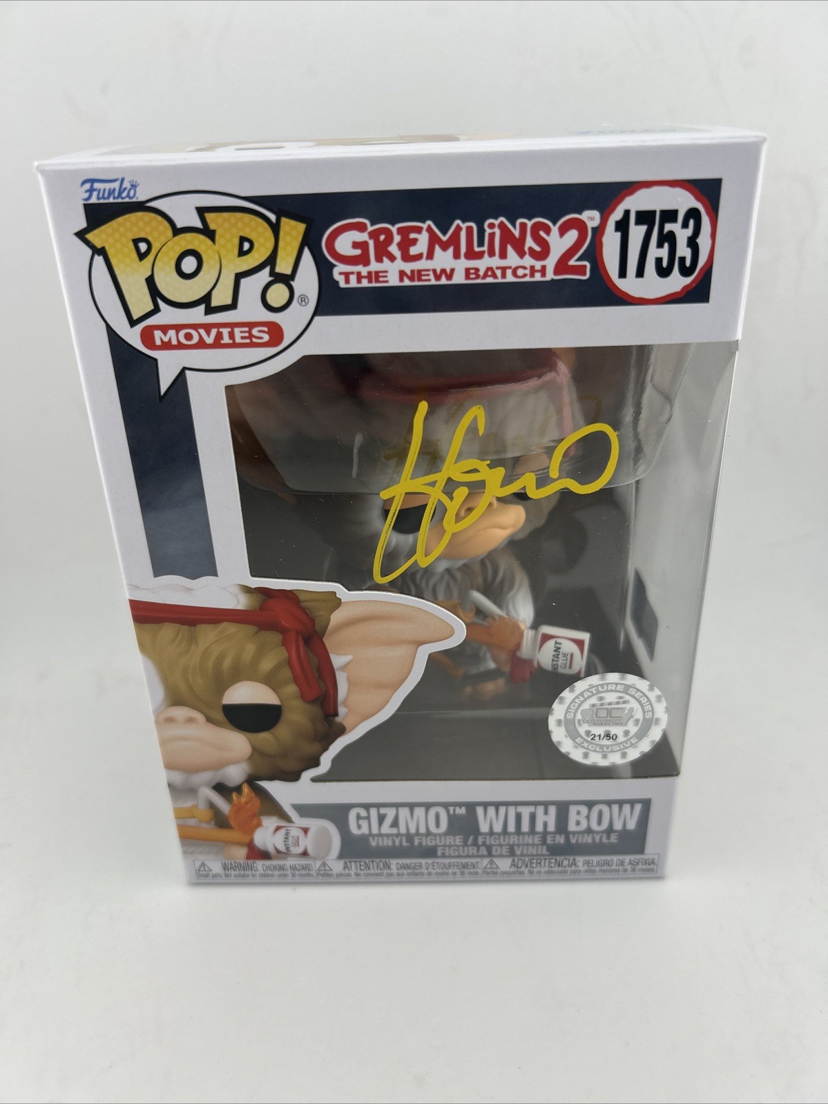 Howie Mandel Autographed Signed Funko Pop 1753 Gremlins 2 Voice Of Gizmo OC Cert