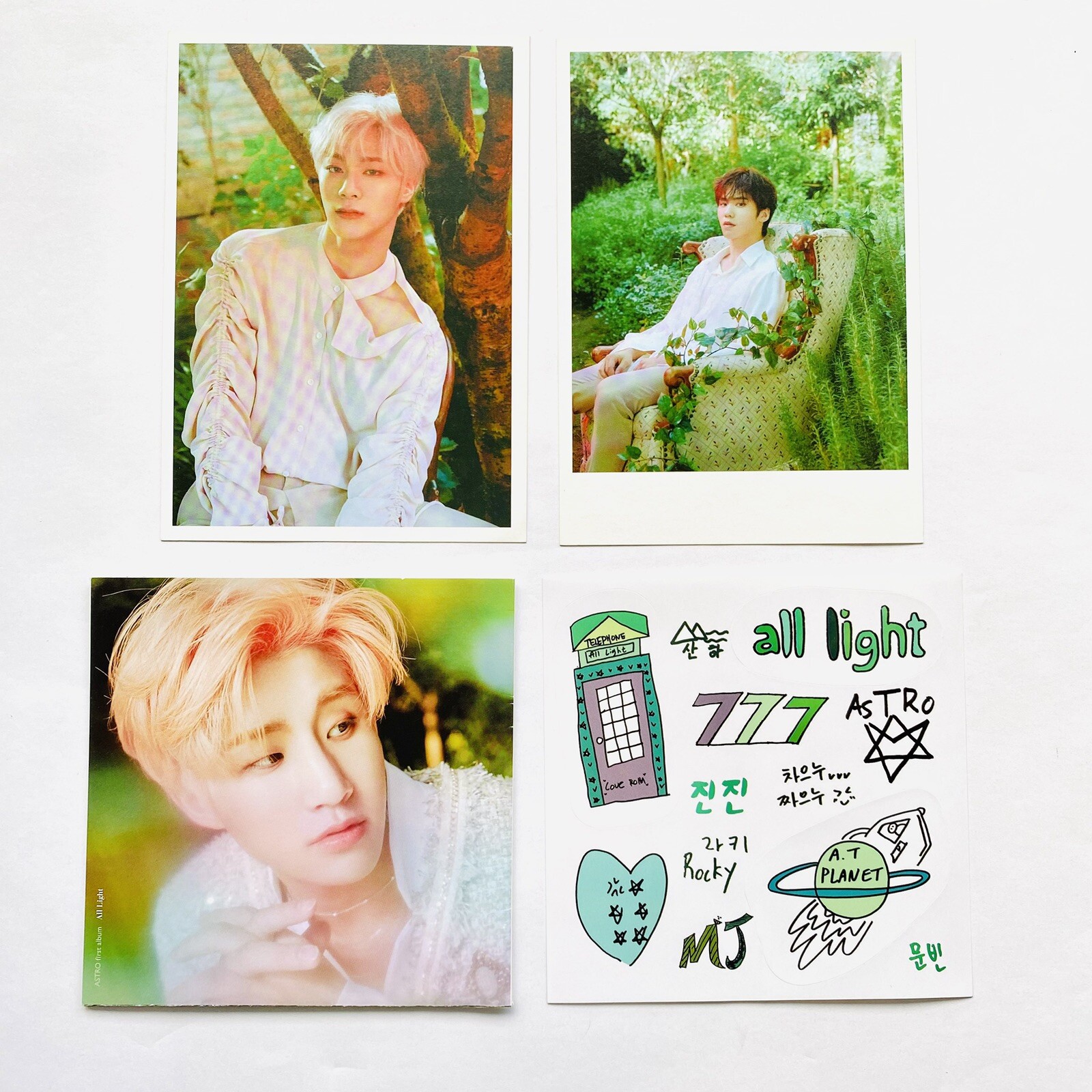 ASTRO KPOP “All Light” Debut Studio Album w/Inclusions & Photocards Aroha Robong