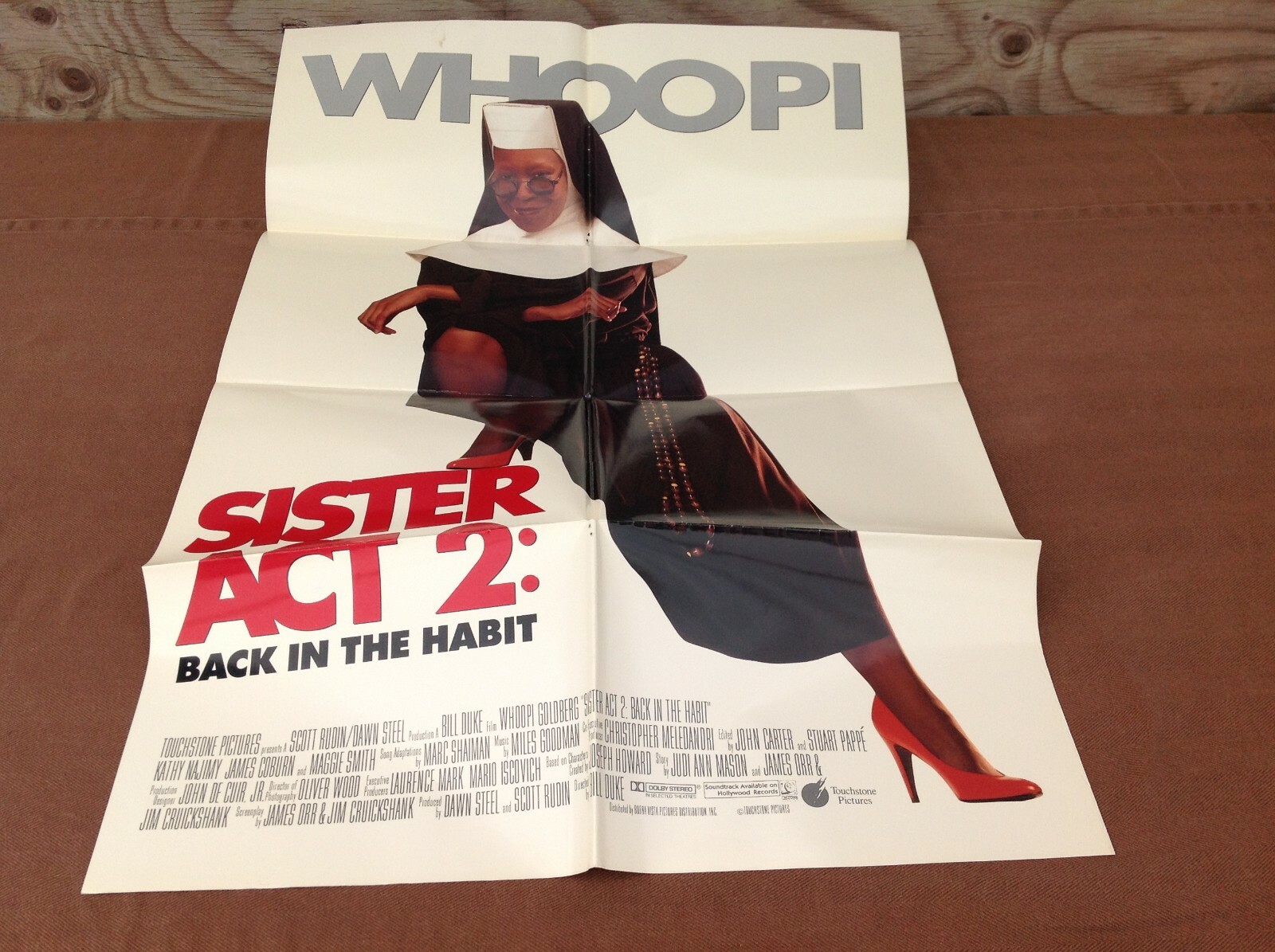 1993 Sister Act 2 Original Movie House Full Sheet Poster