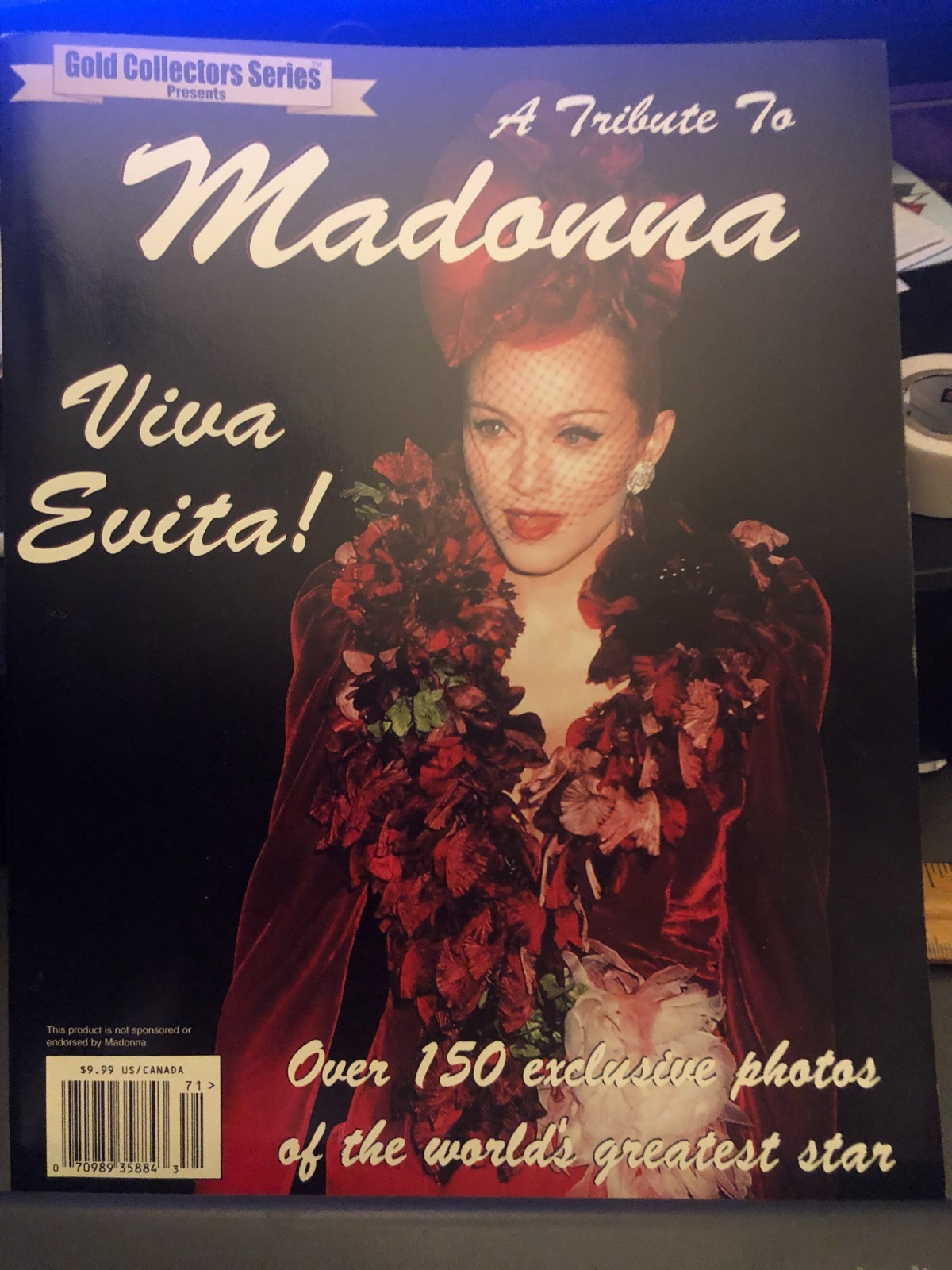 Magazine TRIBUTE TO MADONNA – 1996 – RARE = Viva Evita!
