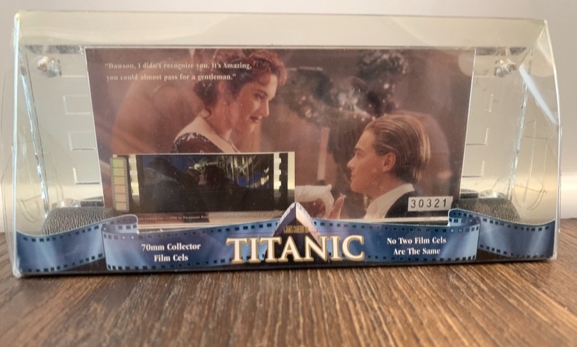 Titanic 70mm Collector Film Cels Rose and Jack Edition 1999 Rose & Jack NEW