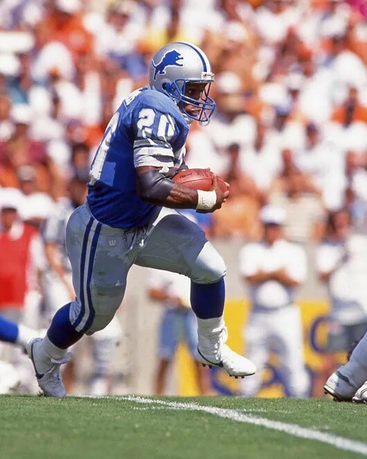 Detroit Lions Barry Sanders Football 8×10 PHOTO PRINT