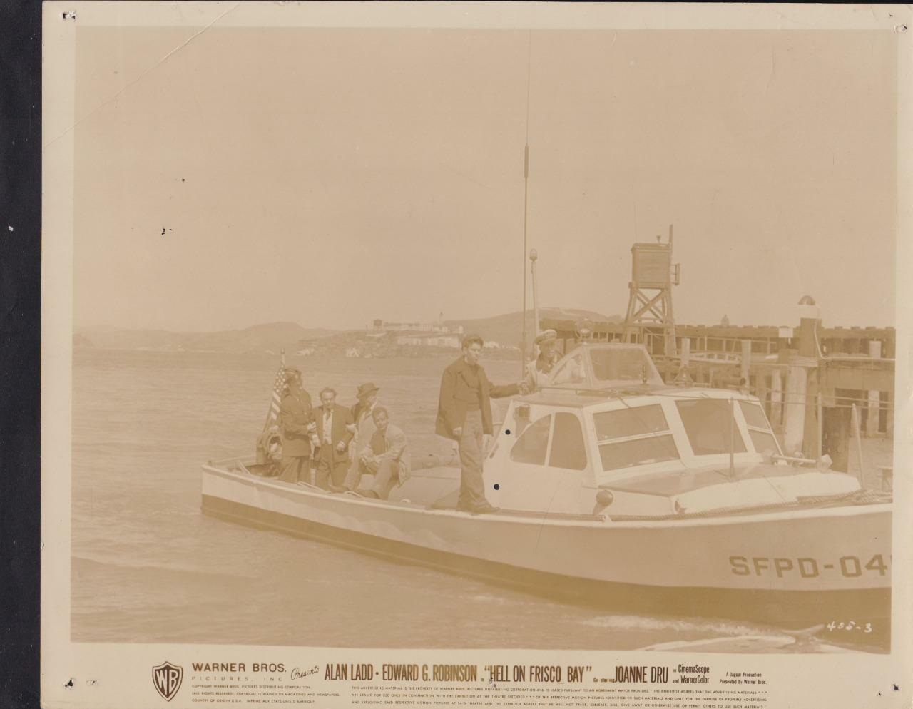 Edward G. Robinson Alan Ladd Hell on Frisco Bay 1955 movie photo 33758