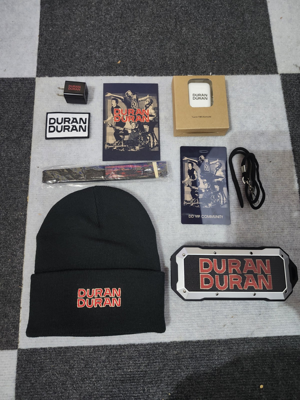 Duran Duran 2025 2026 Tour VIP Gold Merchandise Package – Limited Edition!!!