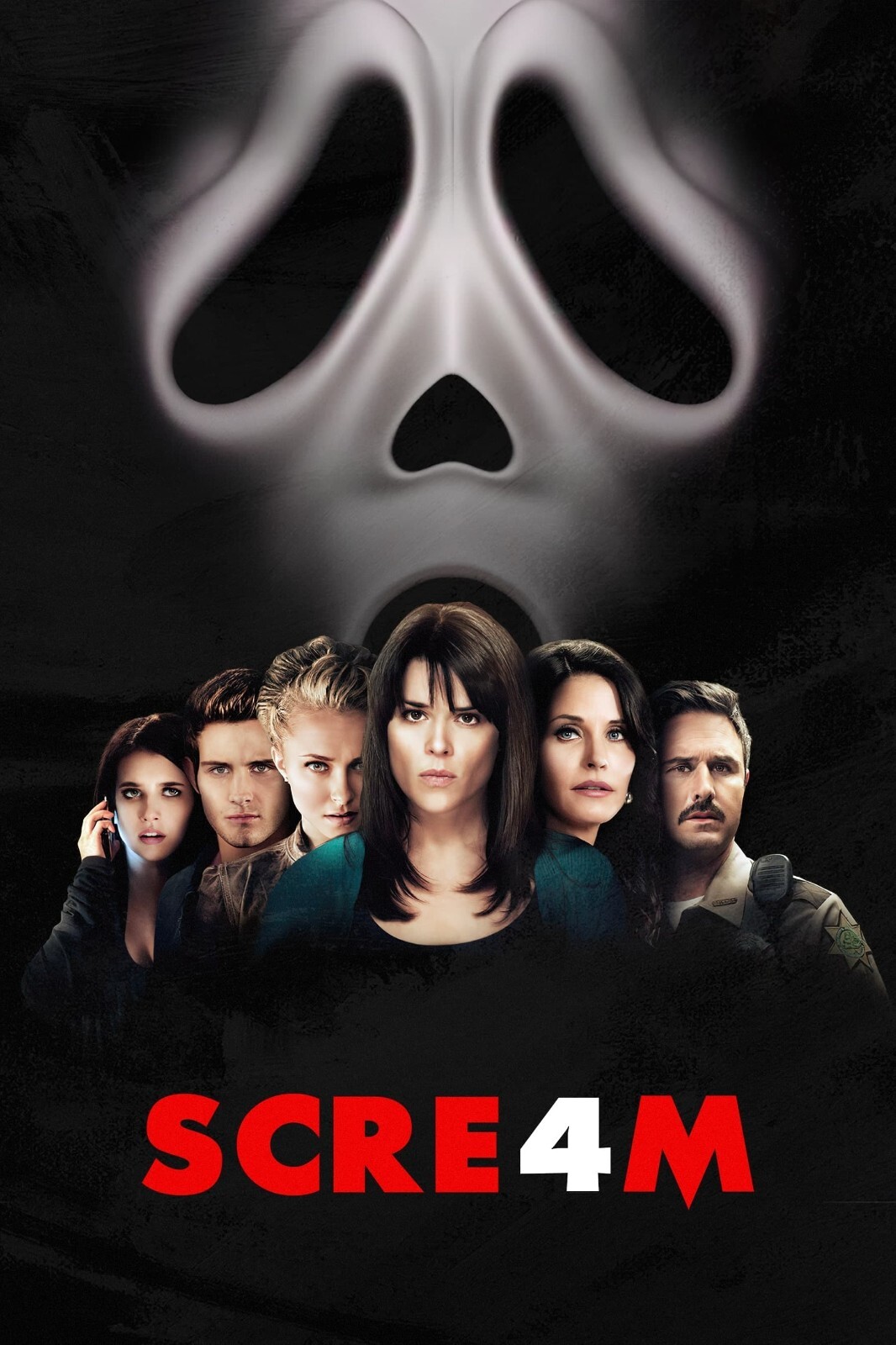 2011 Scream 4 Movie Poster 11X17 Sidney Prescott Dewey Woodsboro 🔪🚨🍿