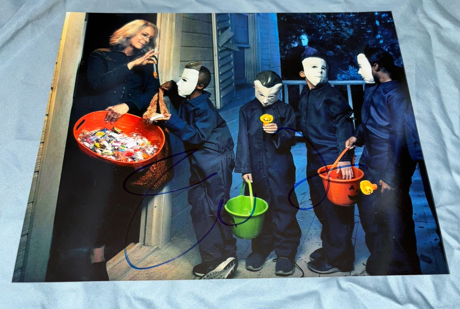 Jamie Lee Curtis Signed 8×10 Photo Halloween With Proof