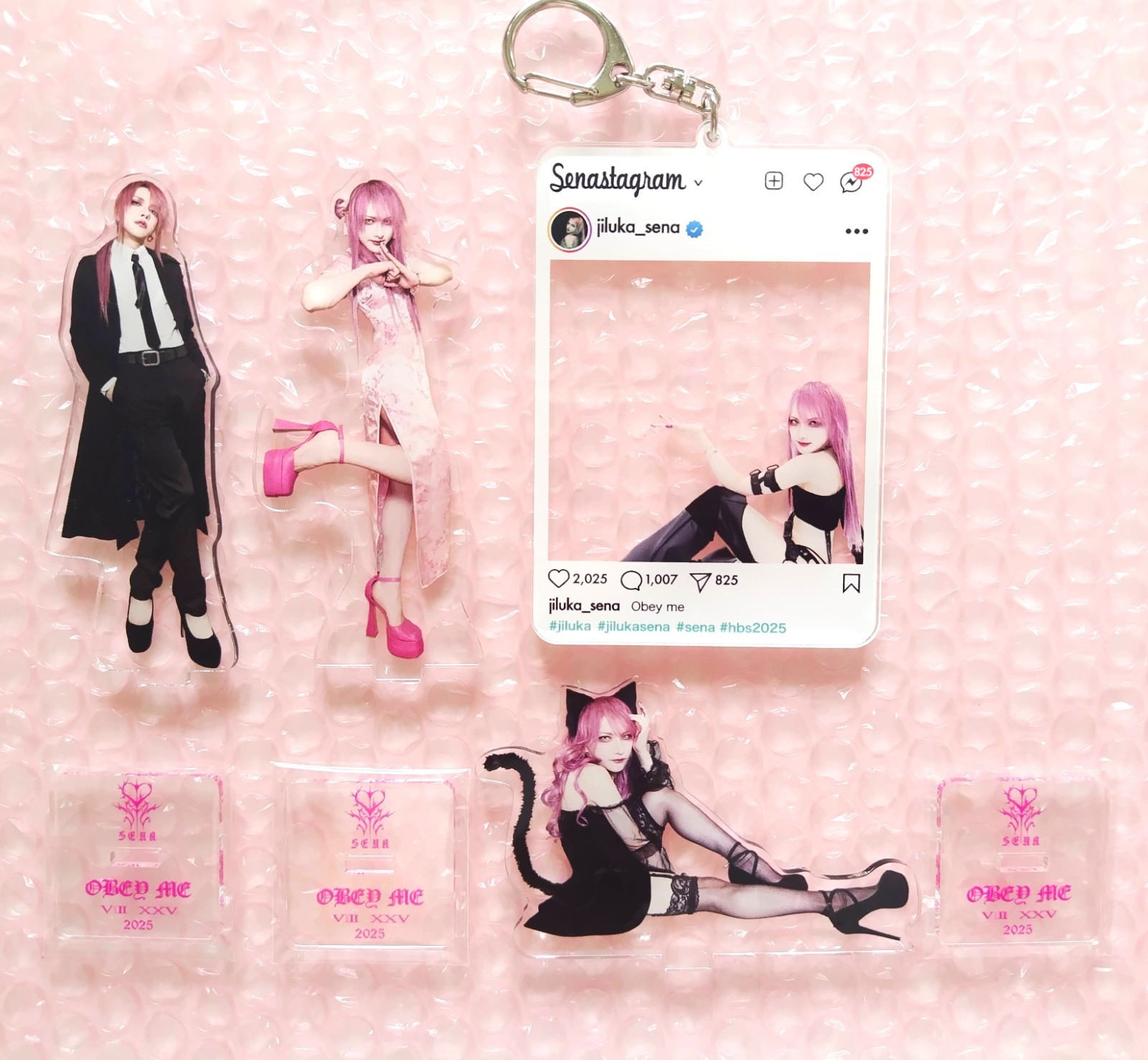 JILUKA Sena Obey me Birthday Limited Acrylic Items Complete set Japan Visual K