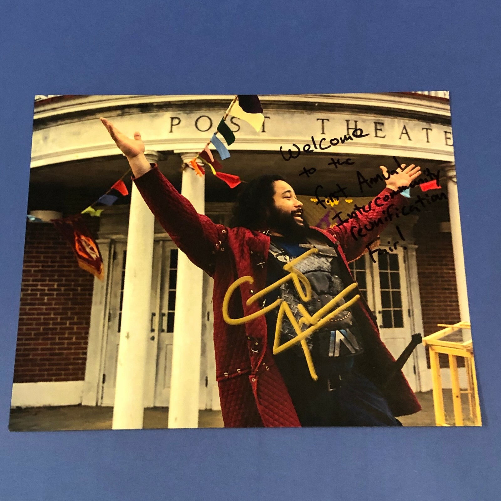 Cooper Andrews ‘The Walking Dead’ Hand Signed With Great Inscription 8×10 Photo