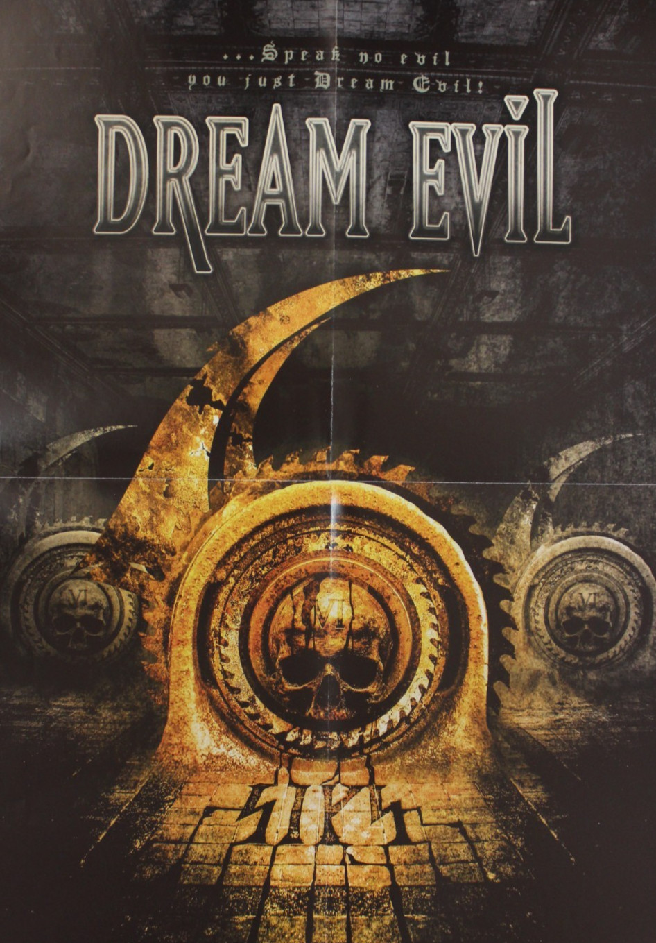 2017 DREAM EVIL Poster 23.25″ x 16.5″ (59 x 42cm) Heavy Metal Hard Rock Band