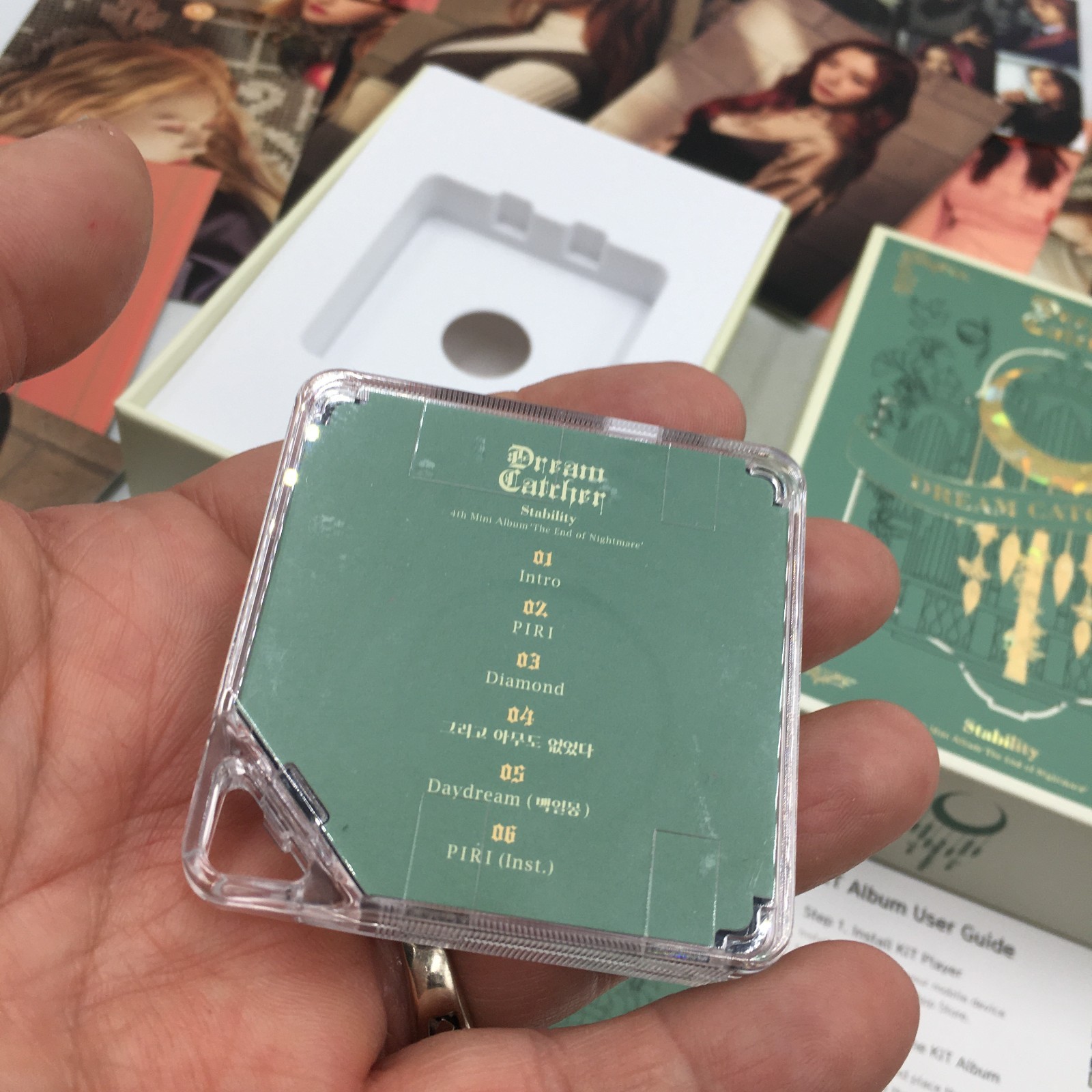 DREAMCATCHER The End of Nightmare Kihno Kit Stability 4th Mini Album Complete