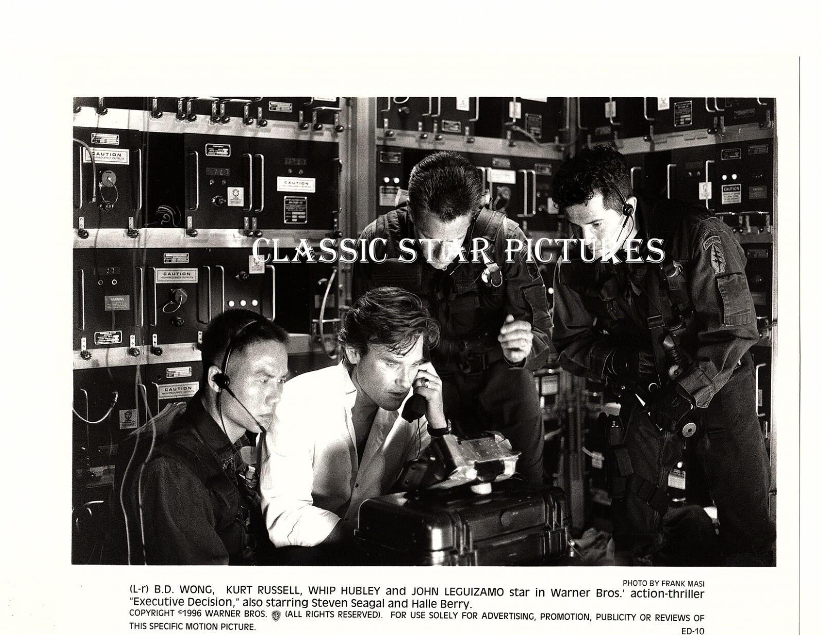 D841 Kurt Russell B.D. Wong Whip Hubley John Leguizamo Executive Decision photo