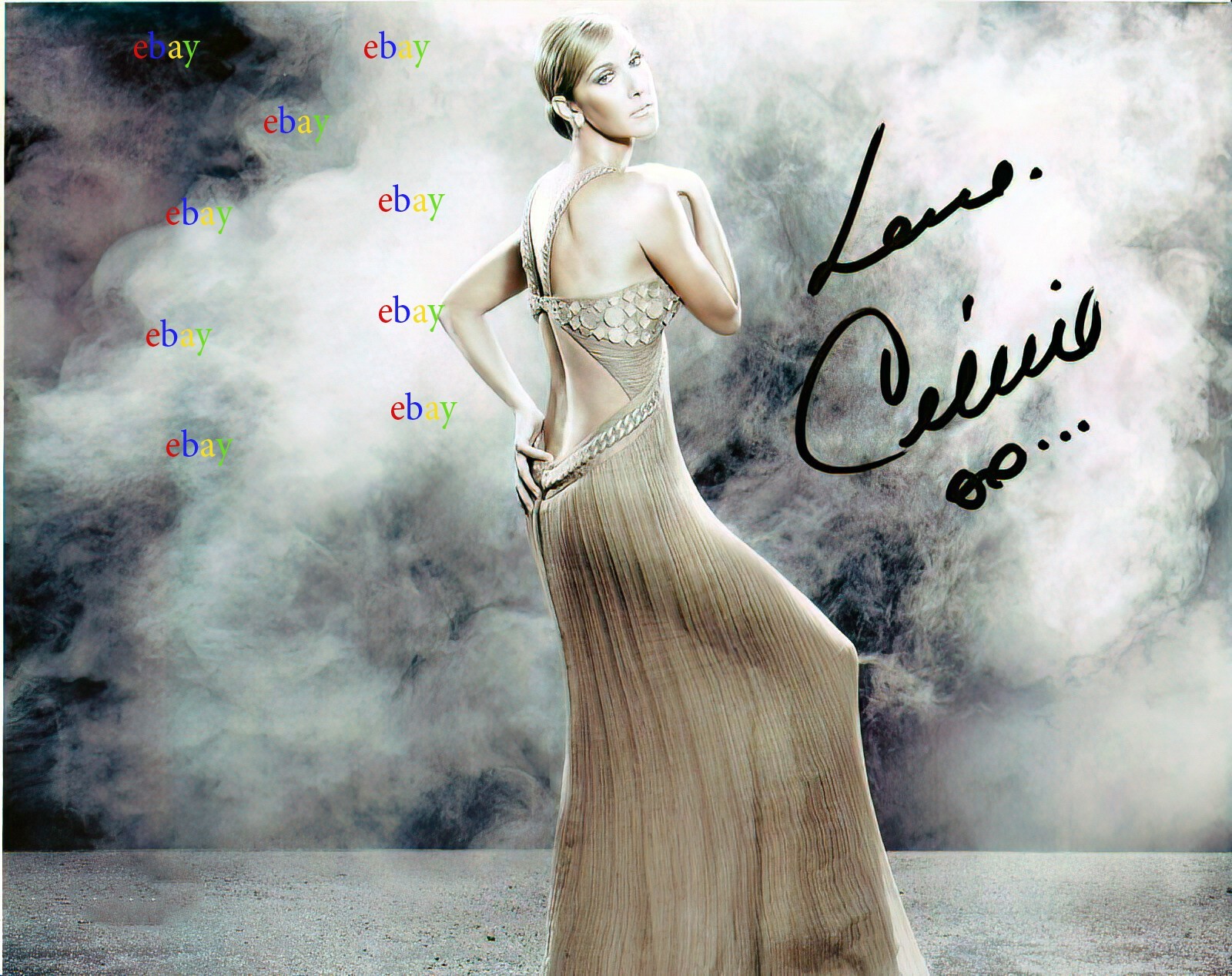 Celine Dion Singer Songwriter 8×10 Autographed Signed Photo Reprint