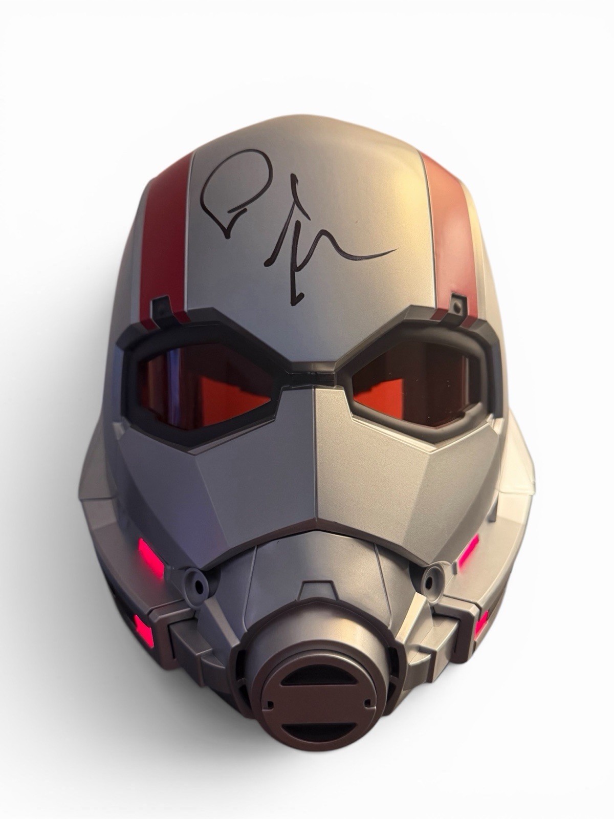 ANTMAN PAUL RUDD SIGNED HELMET FULL SIZE AUTHENTIC JSA COA MARVEL LEGENDS RARE