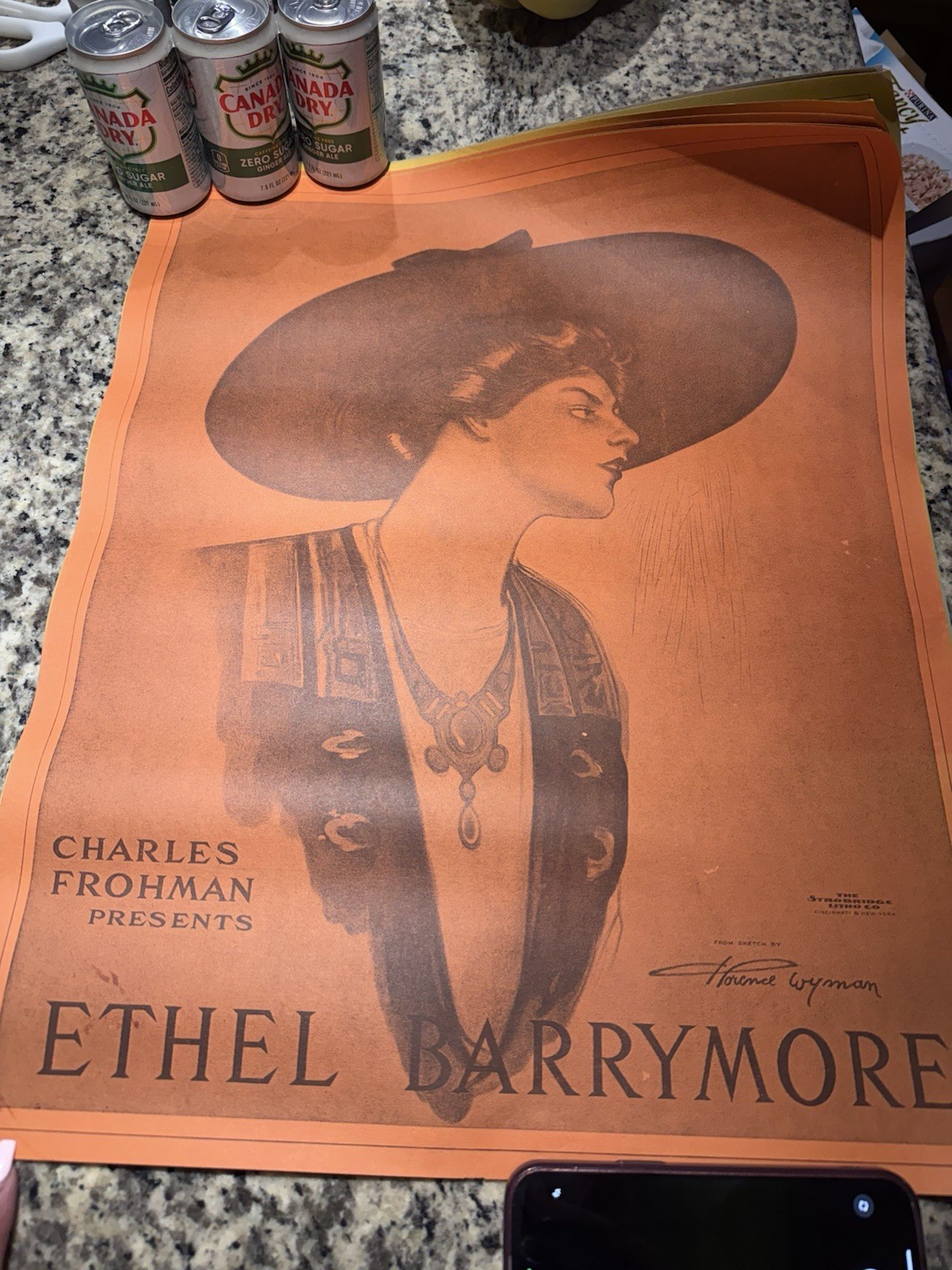 Vanity Fair Silent Movie Theater Actor Photos- Early 1900’s- Charles Frohman