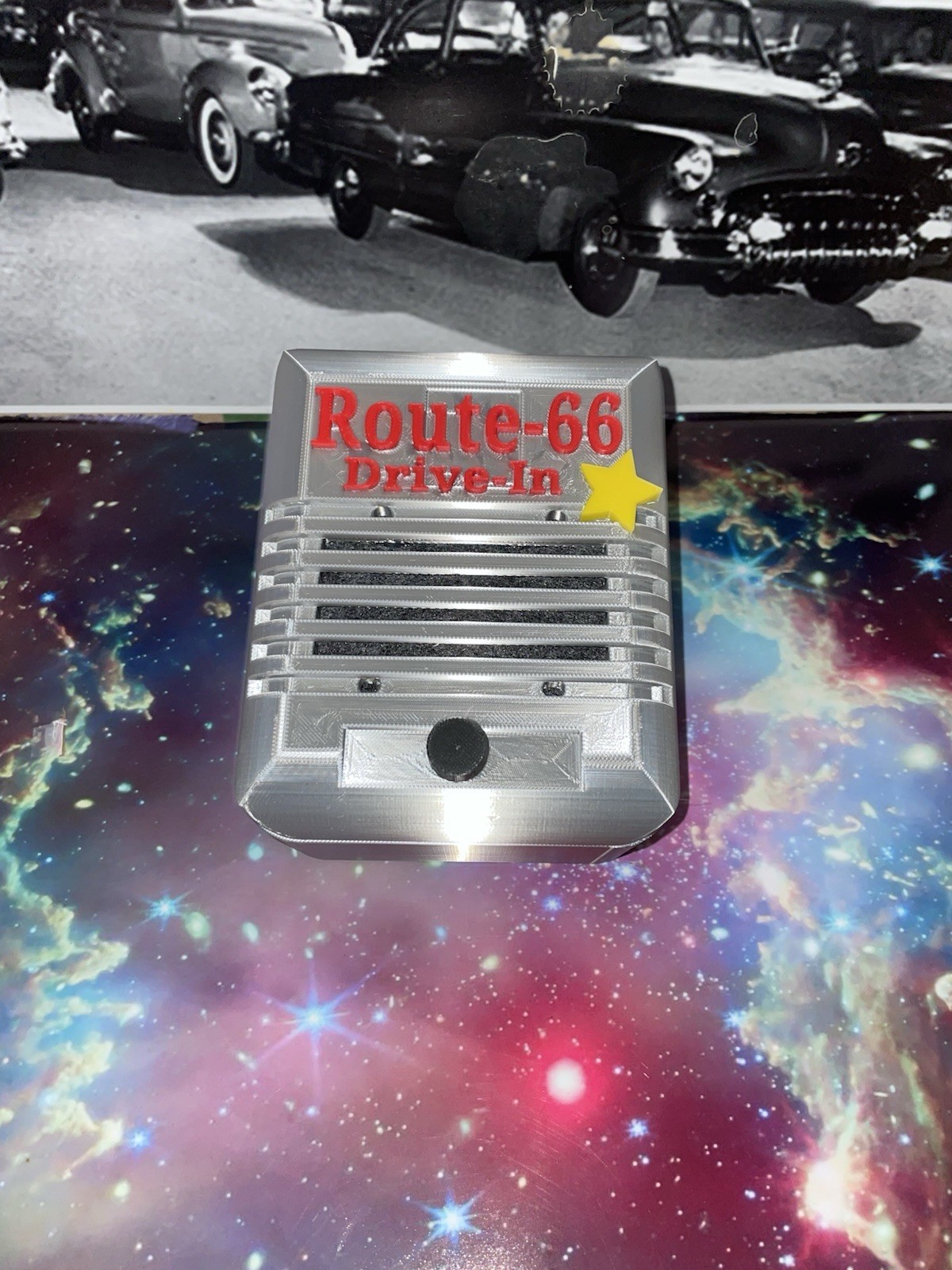 Drive-in speaker Case, 3D Printed