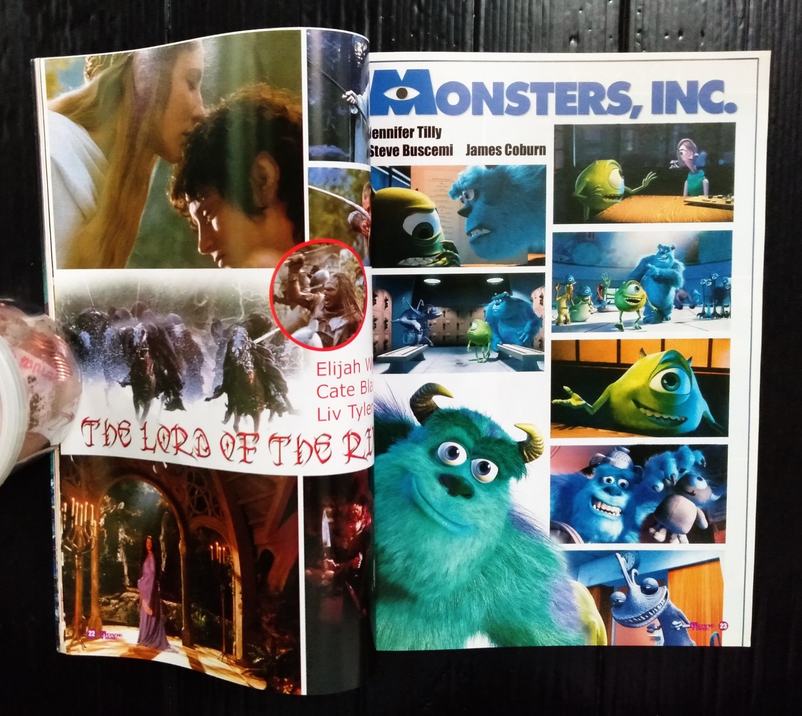 2001 Jason Biggs Brittany Murphy Jennifer Aniston Heath Ledger Book MEGA RARE!!!