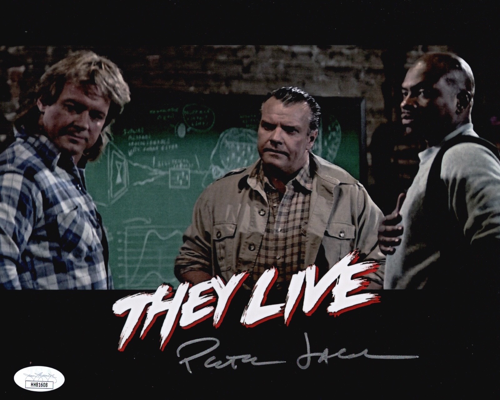 PETER JASON Signed THEY LIVE 8×10 Photo In Person Autograph JSA COA Cert