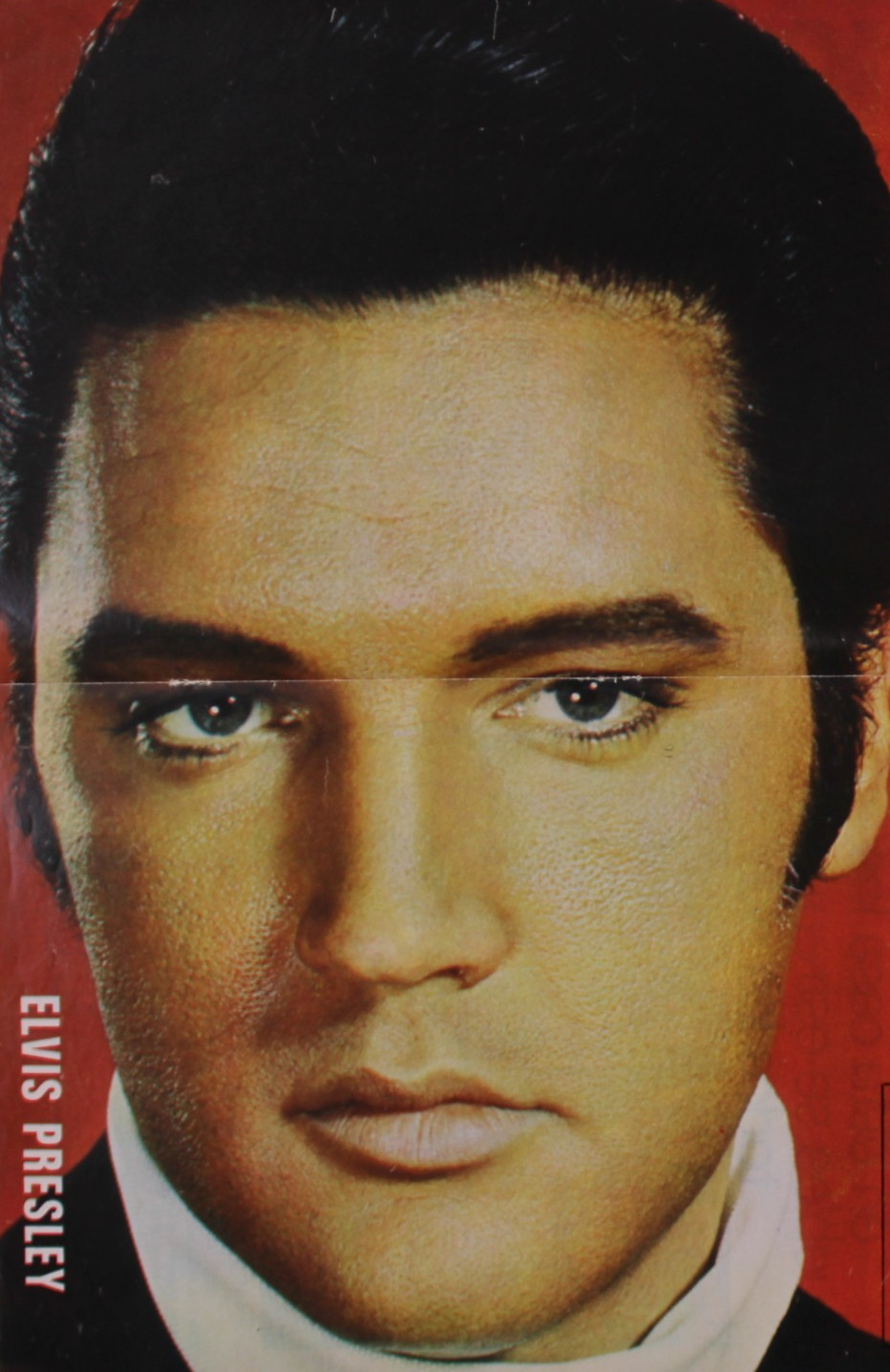 1970’s ELVIS PRESLEY Poster 18.75″ x 12.25″ (47.5 x 31.5 cm) Spanish Vintage HTF