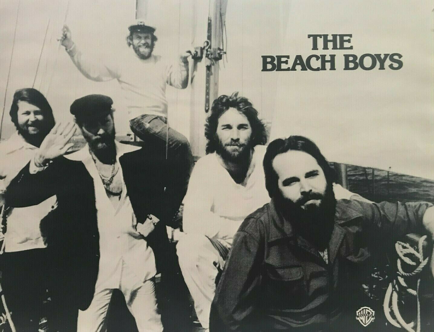 Beach Boys 70s Warner Brothers Records Store Promotion 27×21 Poster