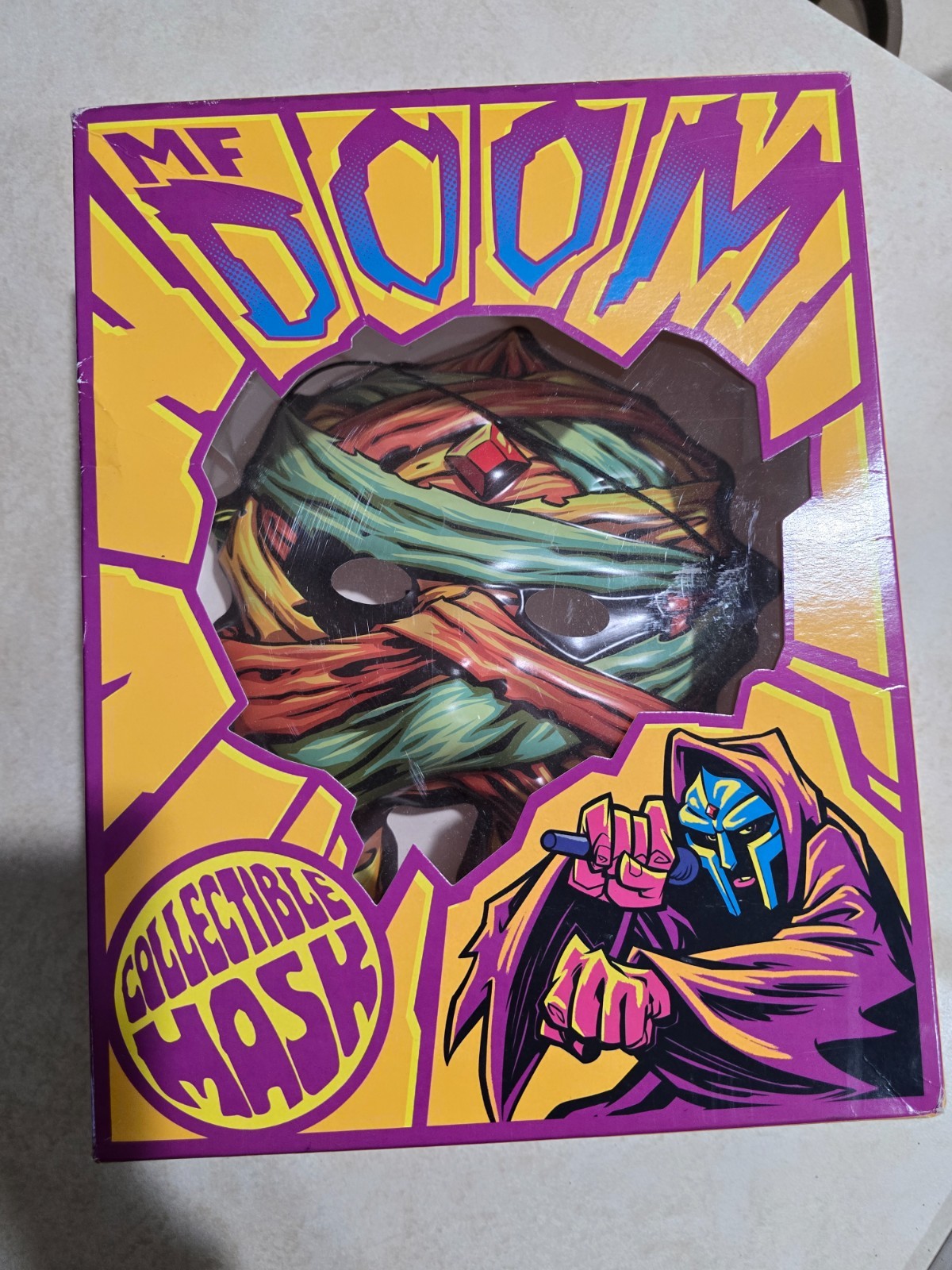 MF DOOM Collectible Mask Mummy Rhymesayers Gas Drawls Limited Edition Numbered