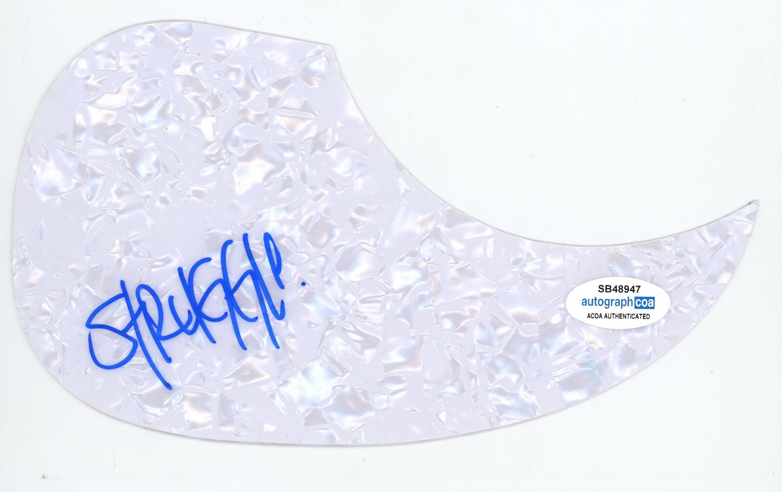 STRUGGLE JENNINGS COUNTRY RAP SIGNED AUTOGRAPH ACOUSTIC PICKGUARD ACOA COA