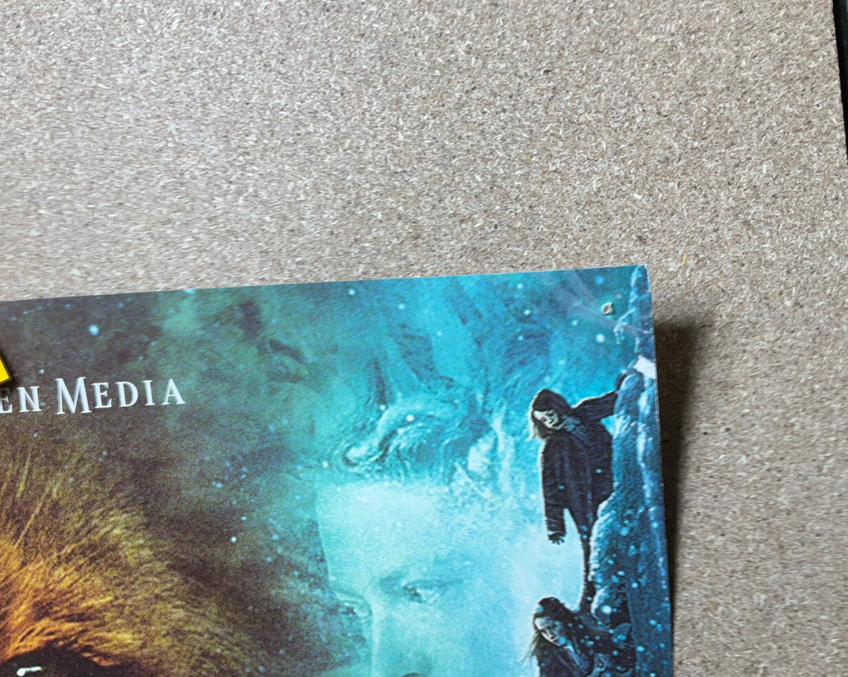 THE CHRONICLES OF NARNIA MOVIE POSTER Original SS 27x 18.5 With Narnia Map