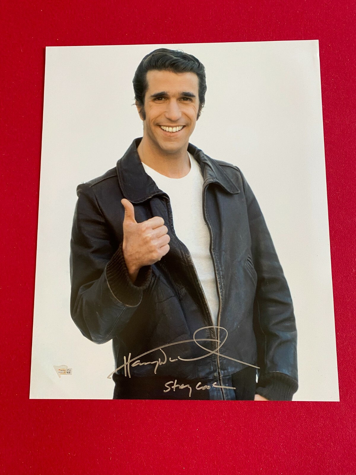 Henry Winkler (The Fonz), “Autographed” 16×20 Photo w/ Cool Inscription