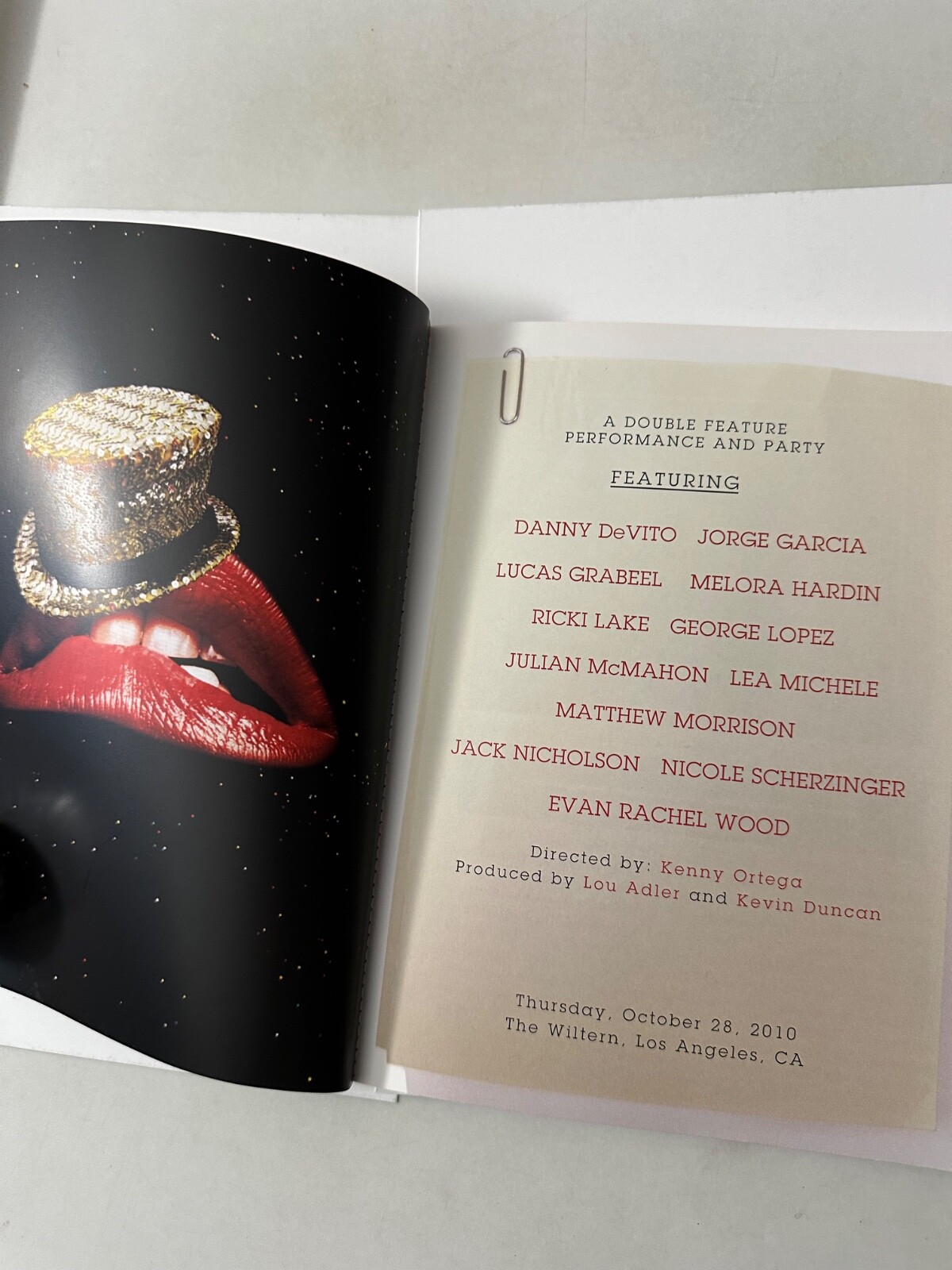 The ROCKY HORROR PICTURE SHOW Star-Studded Tribute Softcover BOOK – Oct 2010!