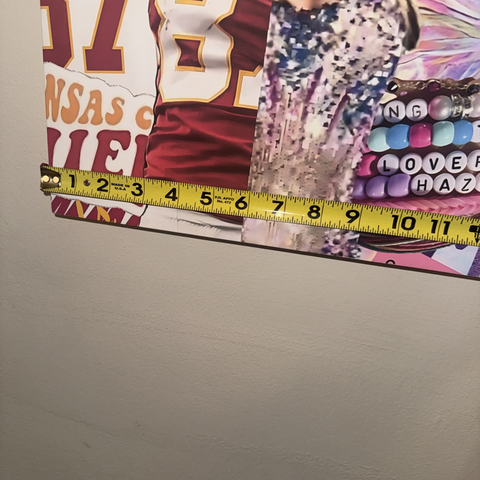 RARE Travis & Taylor Split Screen Walk Art 19×12.5 EC