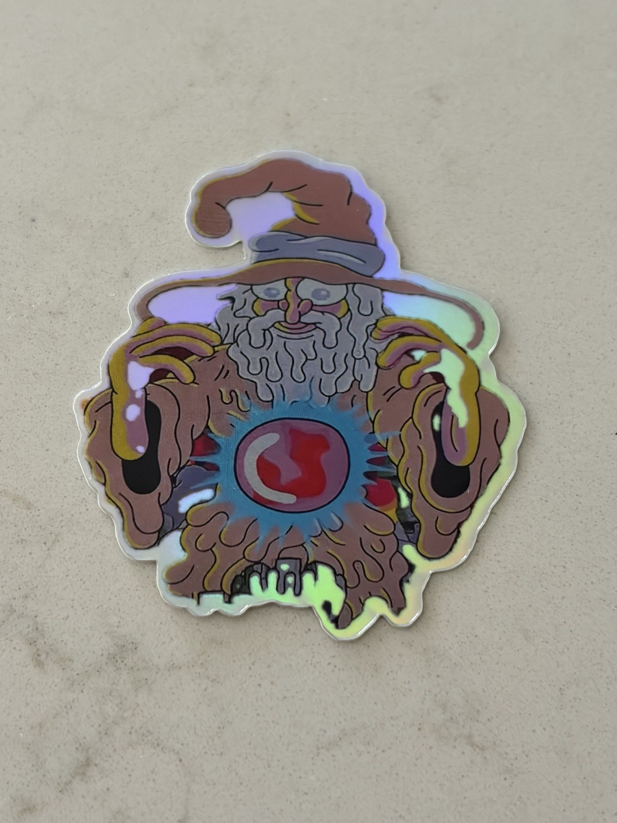 Phish Sphere Icculus Wizard Holographic Sticker Limited Edition