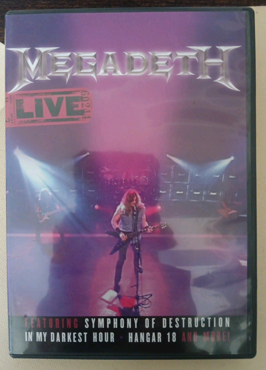 Megadeth – Live ’07 Dvd Opened Sony Bmg Music Entertainment