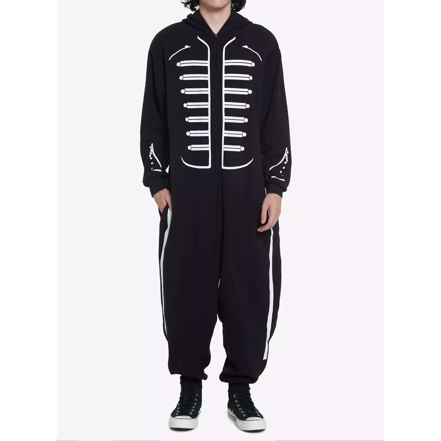 My Chemical Romance Kigurumi Jumpsuit One Size The Black Parade 2025 Hot Topic