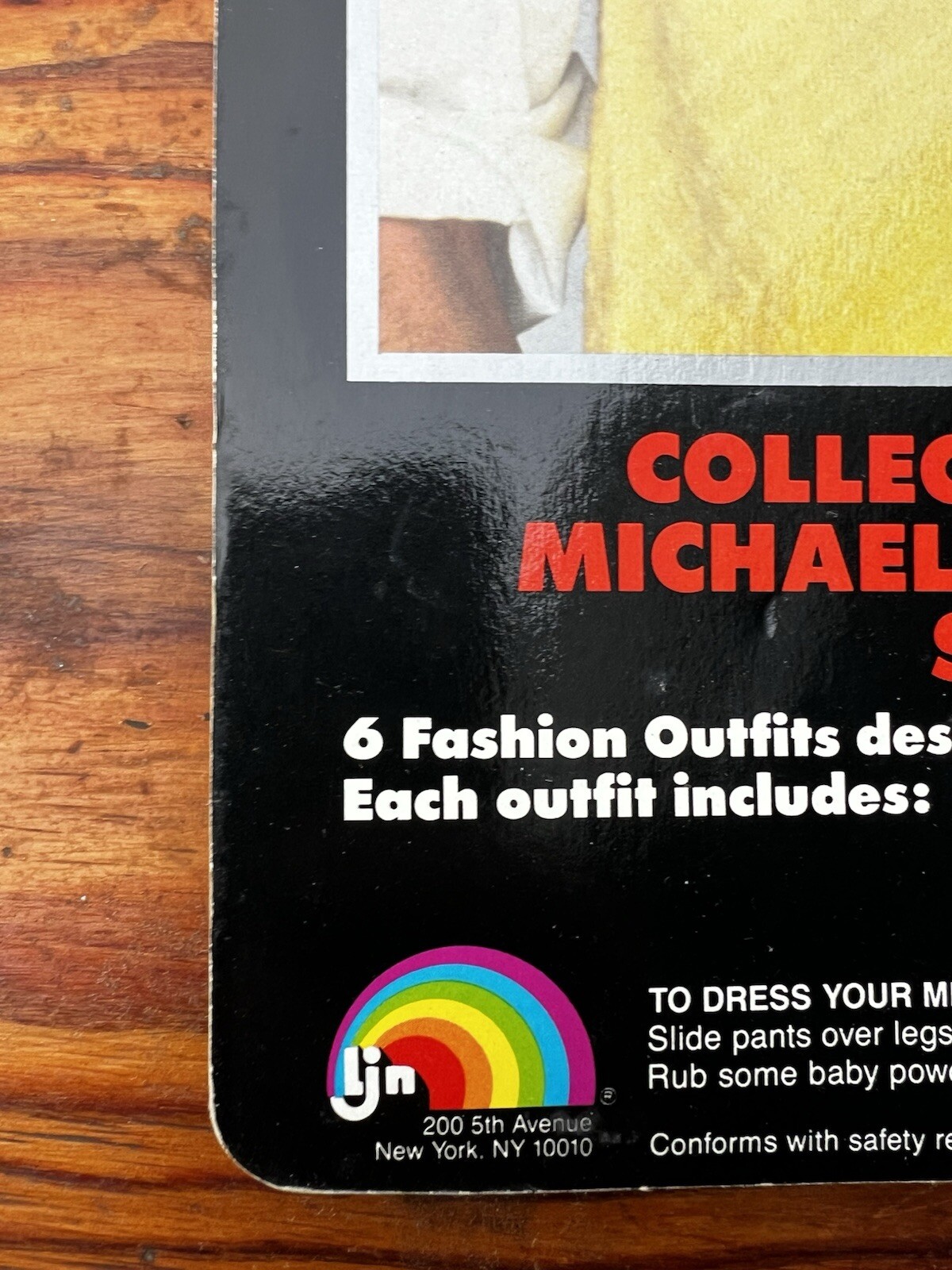MOSC Vintage 1984 Michael Jackson Authentic Stage Doll Outfit Grammy Awards