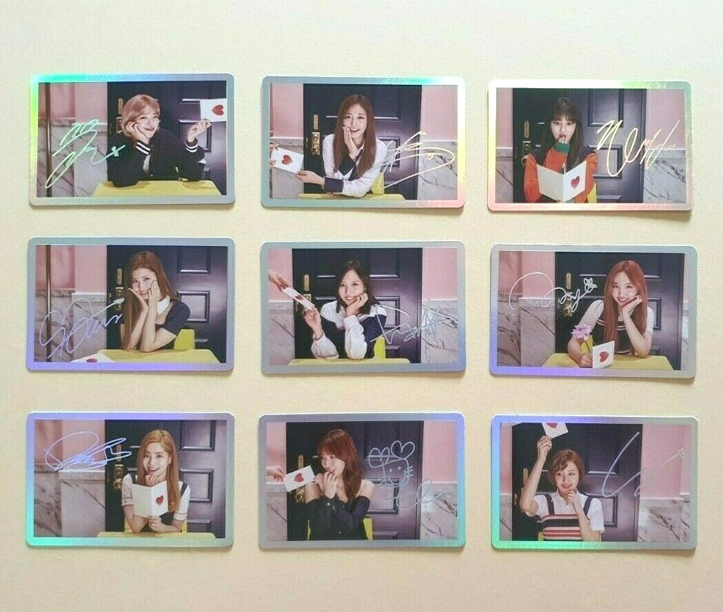 TWICE 4th mini album Signal Official Photocard ( Special ver.)