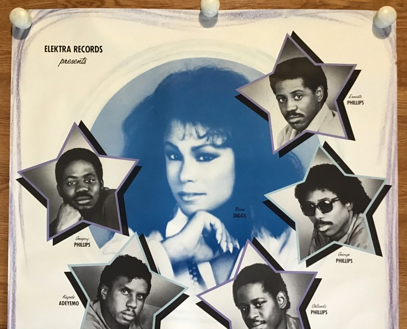 STARPOINT “They’re Restless” Elektra Records Presents Promo Poster-24 x36-1985