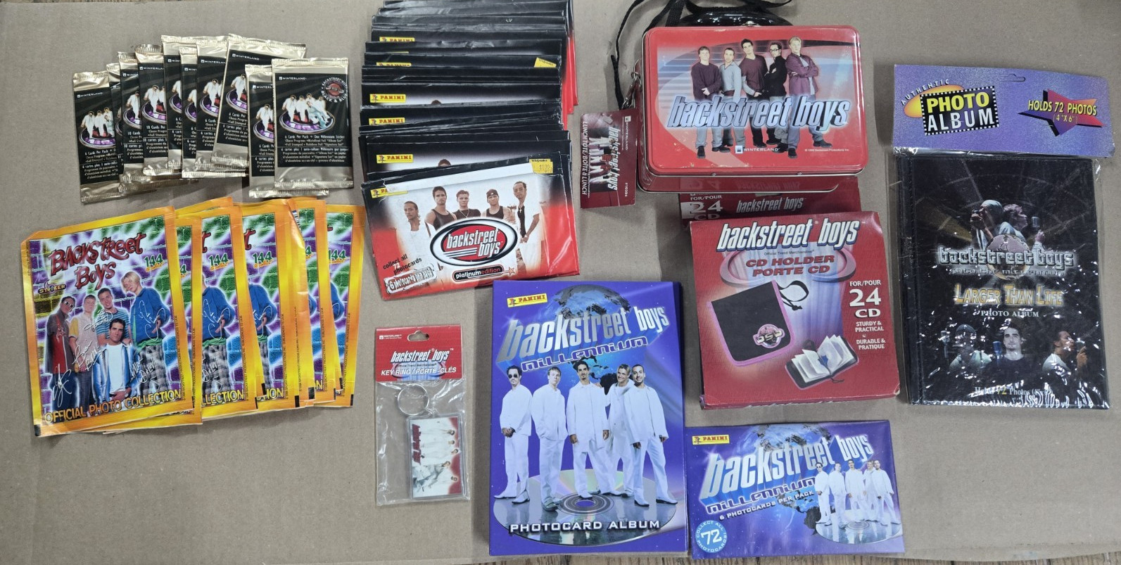 Backstreet Boys Memorabilia Ultimate Collectors Lot Y2K Millennium $100 Value
