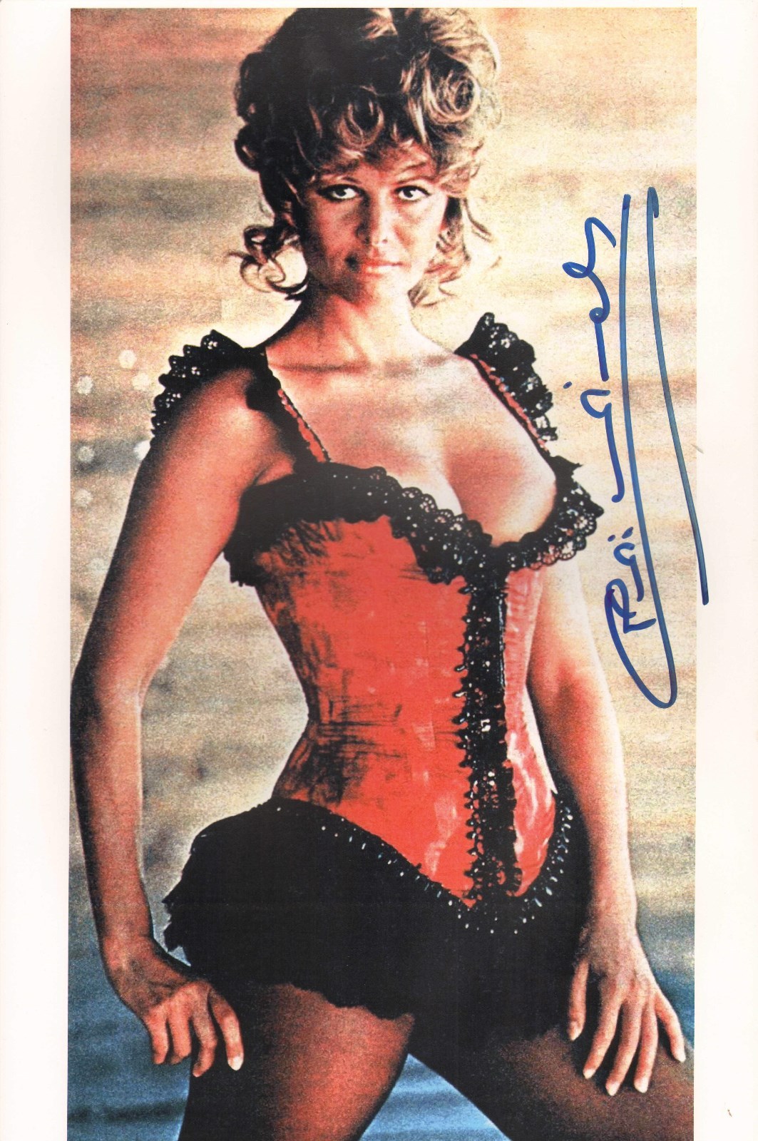 CLAUDIA CARDINALE SIGNED PHOTO POSTER AUTOGRAPH COA ONCE UPON A TIME IN THE WEST