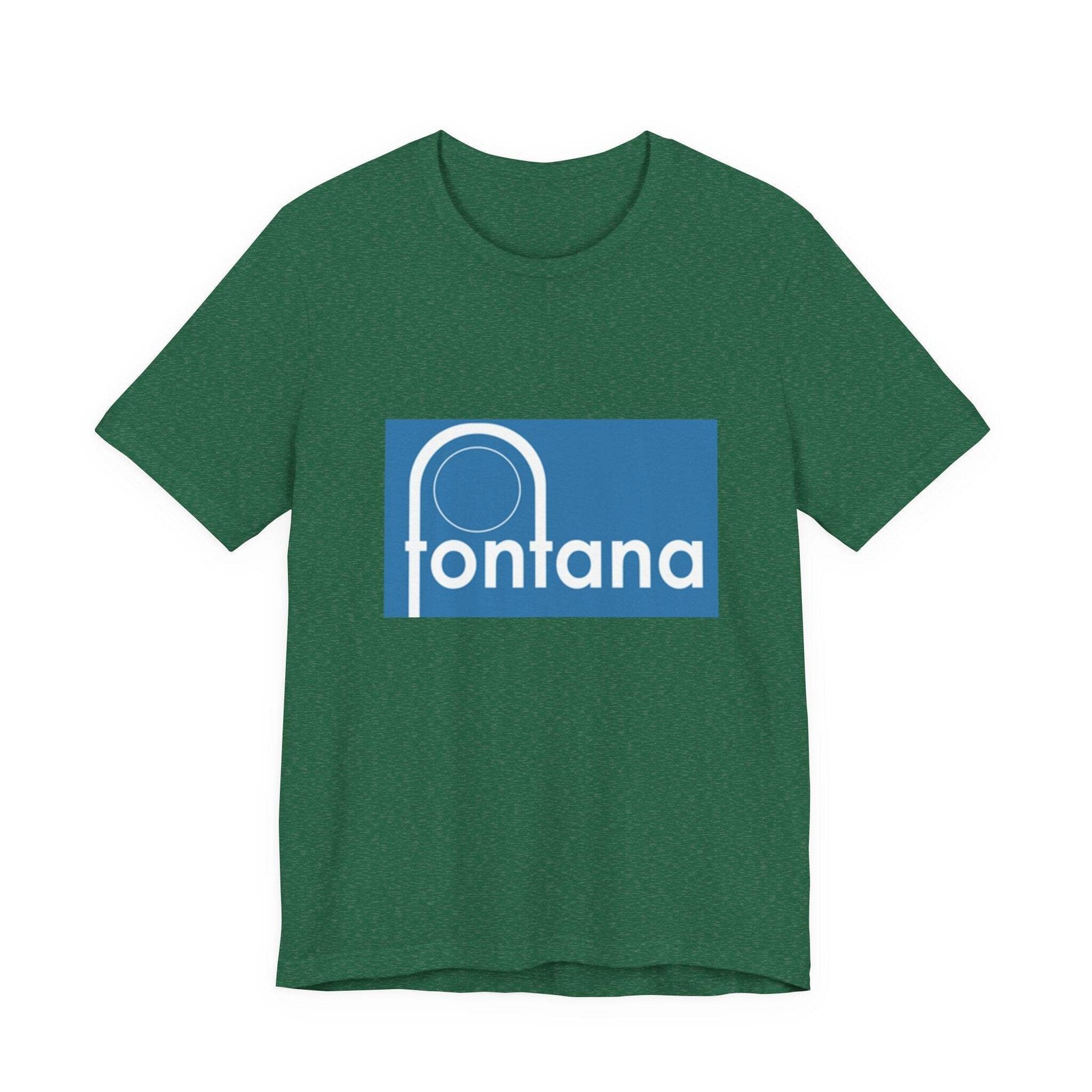 Vintage Fontana Records Label Logo Unisex Jersey Short Sleeve T-Shirt