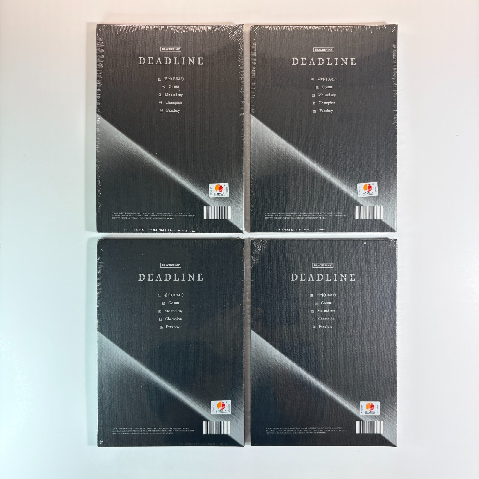 [BLACKPINK] 3rd MINI ALBUM [DEADLINE] SILVER Ver. – On Hand, New & Sealed