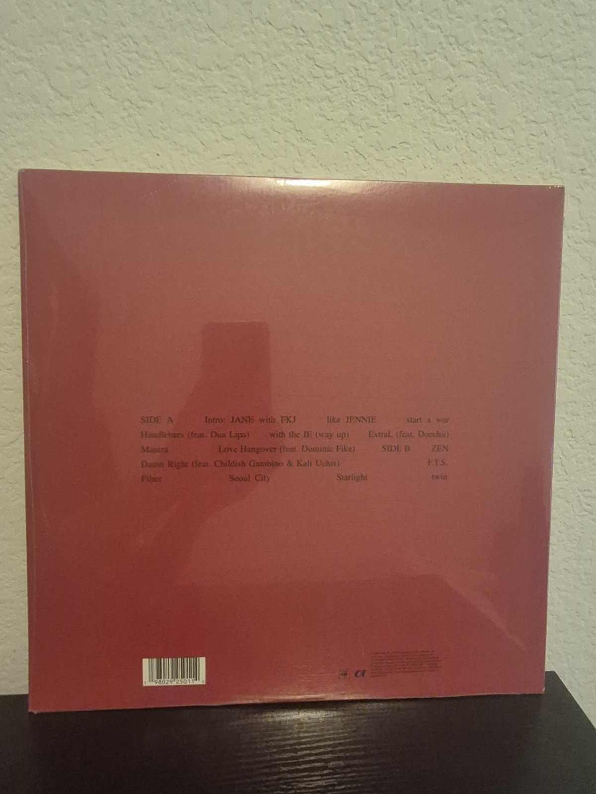 Jennie – Ruby Vinyl New Explicit Colored Red The First Studio Album